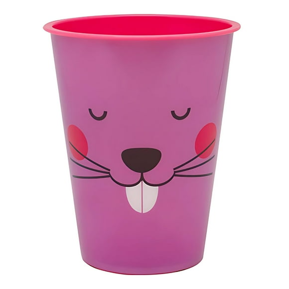 Vasos PP 450ml Diseño Conejo Reutilizables Keep Kido - PS
