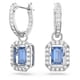thumbnail image 1 of Pendientes Swarovski Una Octagon Azul Con Circonita Swarovski, 1 of 6