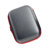 Magideal - Bolsa De Almacenamiento De Carretes De Pesca, Funda Protectora Con Cremallera, Impermeable, A Prueba De Golpes, Portátil, Bolsas De Aparejos De Pesca Rojo