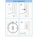 thumbnail image 3 of Safety Innovations - Juego de 8 dispositivos de seguridad para ventanas, 3 of 5