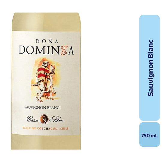 Vino Sauvignon Blanc Botella 750 mL Dona Dominga