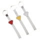 thumbnail image 3 of 3 Piezas De Correa Antiestática Para Coche, Correa De Tierra, Cable De Tierra, Cadena De Seguridad Amarilla, 3 of 5