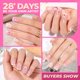 thumbnail image 3 of UNA GELLA Extra Short Square Nail Tips, 504PCS Sharp Square, 3 of 3