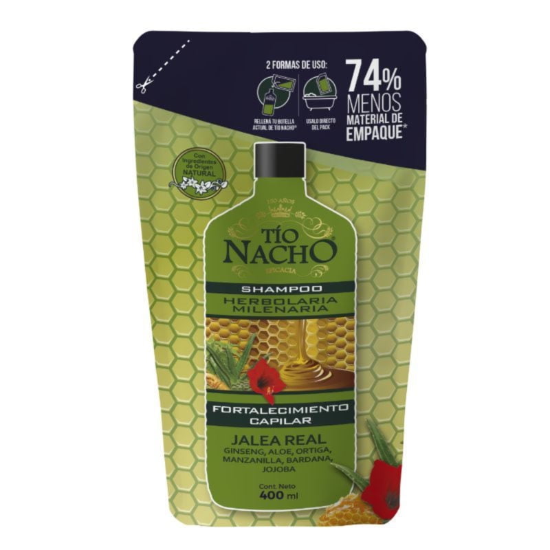 Tio Nacho - Dp Shampoo Herbolaria 400Ml.