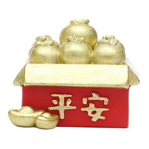 Genérico - Estatua De Dinero Chino, Bolsa De Dinero De La Suerte, Decoración Para Regalo De Recuerdo, Tienda En Casa, Estilo A