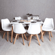 thumbnail image 2 of Mesa Mdf Wood 120cm Rectangular - Blanca, 2 of 3