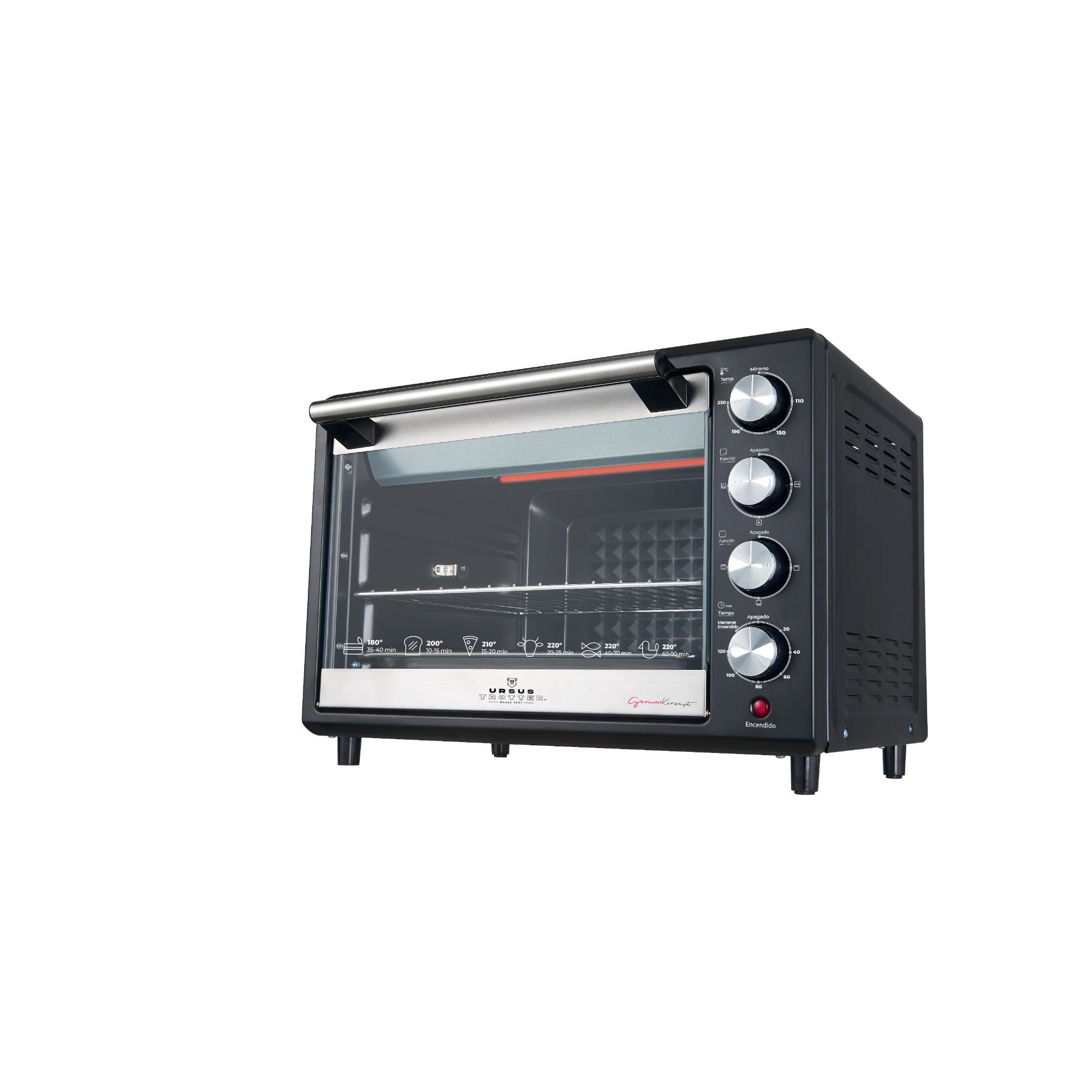 Horno Eléctrico UT-BACKOFEN PRO-B 38 Litros Negro