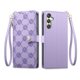 thumbnail image 1 of Funda Billetera con Cierre para [samsung galaxy A25] con Tarjetero, Soporte y Correa de ManoMorado, 1 of 5