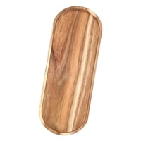 Magideal - Elegante Bandeja De Madera Para Servir Para La Decoración Del Hogar Y El Entretenimiento , B Style Oval Ovalado Estilo B
