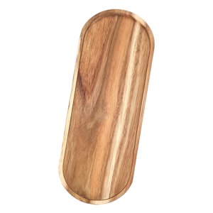 Magideal - Elegante Bandeja De Madera Para Servir Para La Decoración Del Hogar Y El Entretenimiento , B Style Oval Ovalado Estilo B