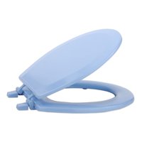 Asiento De Inodoro Achim Home Decor Fantasia Wood Azul Claro 43 Cm