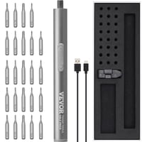 Destornillador Eléctrico Vevor Mini 27 En 1 Con 24 Puntas Magnéticas