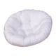 thumbnail image 5 of Cojín para silla de hamaca, cojín redondo, cojín para asiento, cojín lavable para colgar en forma de huevo, cojín para sillas colgantes, camas colgant Blanco, 5 of 5