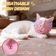 thumbnail image 4 of Bozal para Gato Uxcell, Ajustable, Malla Transpirable, Circunferencia 7-9 Pulgadas, Gris Claro, 4 of 6