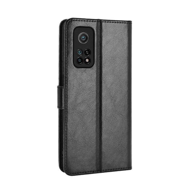 Funda tipo libro para Xiaomi 10T/10T PRO 5G, cartera todo‑en‑uno, funda multifuncional con tarjetero y correa de muñeca desmontable