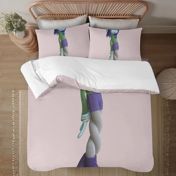 Ruby Gillman Teenage Kraken Soft 3D Printed Duvet Cover Bedding Set with Comforter Cover 3 Piece Set