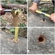 thumbnail image 2 of Llave inglesa para colonos de supervivencia de bushcraft, broca para madera con ojo escocés, equipo de bushcraft, taladro manual de madera para supervivencia de bushcraft, viajes en la naturaleza, aca, 2 of 7