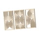 thumbnail image 4 of 3 Piezas De Arte De Pared De Madera, Decoración Rústica De Pared Para Habitación De Hotel Y Ba?o., 4 of 5