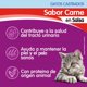 thumbnail image 3 of Alimento Húmedo Gato Adulto Castrado Sabor Carne Pouch, 85 g, 3 of 7