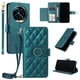 thumbnail image 1 of Funda tipo billetera FOXDOCK para Realme 13 Pro Plus – Tapa abatible con correa para mujer, 1 of 5