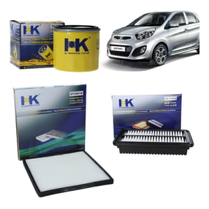 Repuestos Del Sol - Kit Filtro Para Kia Morning 1 0 2012 2016 Aire Aceite Polen