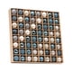 thumbnail image 5 of 64 piezas de adornos de bolas de Navidad, decoraciones para árboles de Navidad, colgante DIY para bodas, Navidad, vacaciones, patio trasero, interior azul y dorado, 5 of 5
