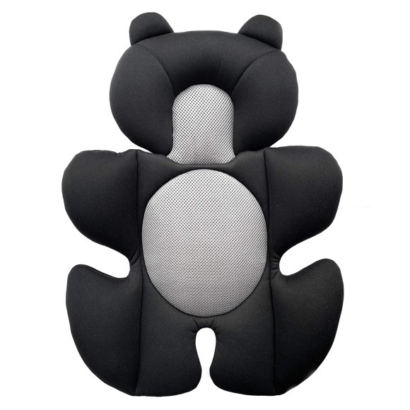 Cojín de Soporte para Bebé EASICOZI con Altura Ajustable Oso Negro