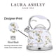 thumbnail image 3 of Tetera Laura Ashley Elveden White de acero inoxidable, 2,5 L, 3 of 7