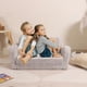 thumbnail image 4 of Silla infantil MOMCAYWEX extra ancha 2 en 1 Soft Sherpa Grey, 4 of 8