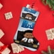 thumbnail image 4 of Bebé Jefe: Niño Africano Tema: Calcetines de Navidad, fino lino blanco para colgar en escaleras y chimenea, decoración navideña para el hogar, regalo de Navidad. 54cm × 38cm, 4 of 5