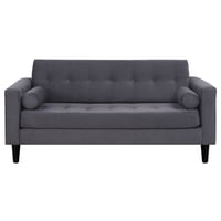 Bodevir - Sofa Retro 3C Felpa 00 Gris