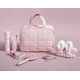 thumbnail image 3 of Bolsa de aseo de viaje con organizador de joyería, bolsa de viaje colgante para artículos de aseo, organizador de bolsa cosmética de maquillaje hinchado, accesorios de viaje de mano esencial, 3 of 3