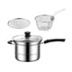thumbnail image 4 of Cacerola De Acero Inoxidable Sartén Multiusos Sartén Para Pasta Espaguetis Mango Largo, 4 of 5