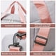 thumbnail image 3 of Bolsa de gimnasio pequeña para mujer, bolsa de fin de semana impermeable con compartimento para zapatos y bolsillo impermeable, bolsa de viaje, bolsa de viaje para pasar la noche., 3 of 8