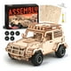 thumbnail image 1 of Puzzle 3d Jeep Armable Madera Aspor Modelo Niños, 1 of 3