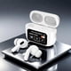 thumbnail image 4 of Audifonos Inalámbrico Bluetooth Pantalla Touch Blanco, 4 of 5