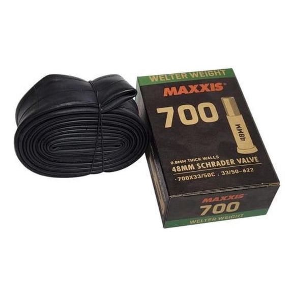 Camara Maxxis 700x33/50c Va 48mm Gravel Cx Urbana Schrader