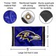 thumbnail image 2 of Bandera Wincraft 91 cm × 150 cm Baltimore Ravens, 2 of 8