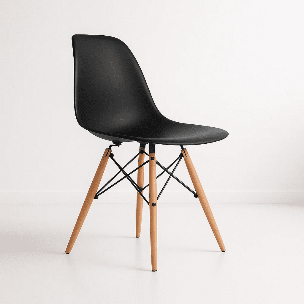 Klik Muebles - Silla Eames - Negro
