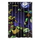 thumbnail image 1 of Cortina de ducha Tmnt Brighten, juego de cortinas de baño con ganchos, tamaño 48 x 72 pulgadas, 1 of 3