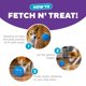 thumbnail image 5 of Juguete tipo rompecabezas para perros Outward Hound Guru Blue, 5 of 6