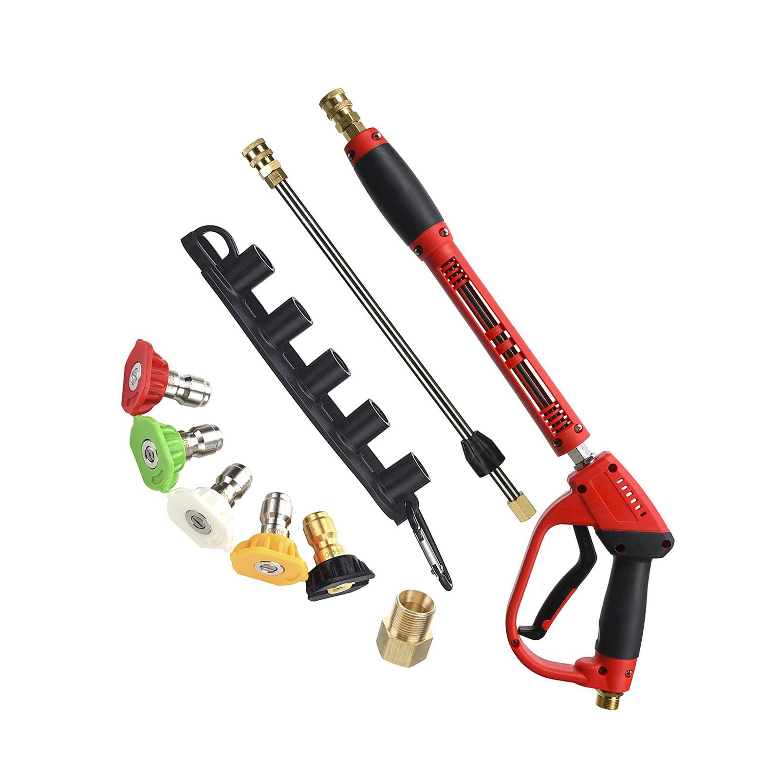 Ioensy - Lavadora De Alta Presión Profesional 5000 Psi Accesorios De Lavado De Coches 5 Uds Boquillas