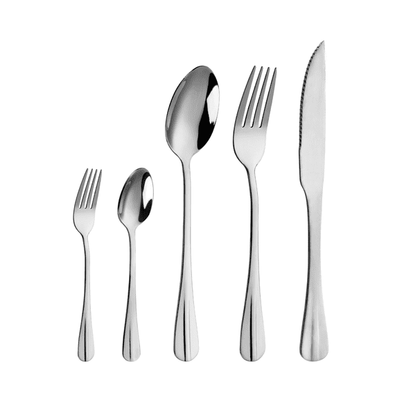 Set De Cubiertos 30 Piezas Acero Inoxidable Capri