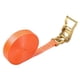 thumbnail image 4 of Correas De Trinquete De Carga, Correas De Amarre, Color Naranja, 1,6 Pulgadas De Ancho, Resistentes Para Techo De Coche, 5 Metros, 4 of 5