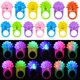 thumbnail image 1 of Anillos con iluminación LED MINGOMINGO, paquete de 25 unidades, regalo de fiesta para niños, 1 of 8