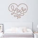 thumbnail image 2 of Decomural Love Amor Corazón Infinito VD-71022, 2 of 2