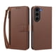 thumbnail image 1 of Funda Tipo Billetera para samsung galaxy S23 PLUS con Soporte y Bolsillo con Cierre Marrón, 1 of 1