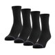 thumbnail image 1 of Cojín superior Calcetines MediPeds Quarter, no se adhiere, color negro, 4 pares, 1 of 5