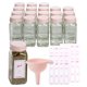 thumbnail image 1 of Tarros de especias de vidrio Paris Hilton 120 ml rosa - juego de 20 piezas, 1 of 8