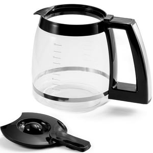 Ruioaw - Jarra De Vidrio De Repuesto Para 12 Tazas Para Cafetera Cuisinart